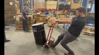 160 DRUM Truck vs. Hand Truck