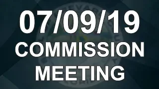07/09/19 - Brevard County Commission Meeting - Part 3/3
