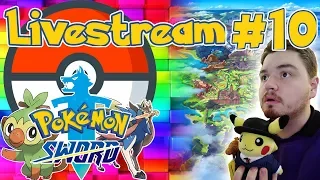 Pokemon Sword Gameplay Livestream Part 10 - Wyndon City, The Rose Tower & The Champion Cup!