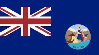 British Colony Flag Animation Part 1 - 17 Flags