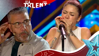 What she does with the HARMONIC is something: unheard of | Auditions 10 | Spain's Got Talent 2023