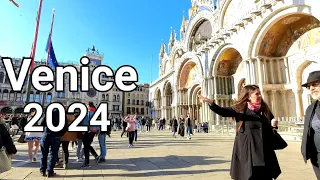 Venice Italy Walking Tour 25 April 2024