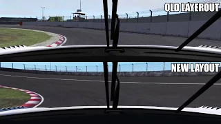 Zandvoort New Layout vs Old Layout