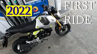 2022 Honda Grom First Ride Thoughts