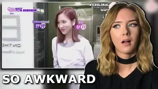 TWICE kissing elevator prank reaction // itsgeorginaokay