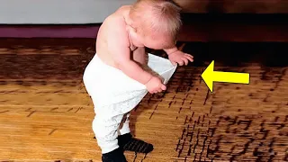 Baby Keeps Staring At Something In His Pants, Mom Finds Out Why And Calls The Cops!