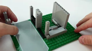 Сборка конструктора Брик/Brick (аналог Лего/Lego) "Полицейский участок"