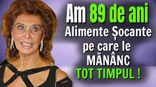 SOPHIA LOREN: "La 89 mă simt ca la 48! Asta Mănânc şi Rămân Tânără!" |  Dieta TINEREŢII