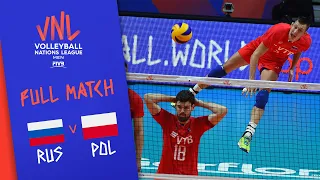 Russia v Poland - Full Match - Final Round Pool B | Men's VNL 2018