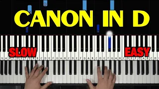 How to Play Canon in D by Pachelbel (Piano Tutorial)