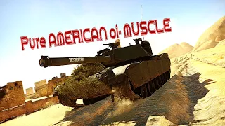 Pure AMERICAN muscle - War Thunder M1 Abrams montage