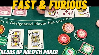 I Was Furious After THIS Heads Up Holdem Session...Find Out Why! | Heads Up Hold'em Poker Session 19