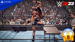 WWE 2K23 - The Rock vs. Stone Cold - Champion vs. Champion Match | PS5™ [4K60]