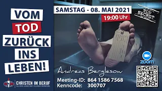 Vom Tod zurück ins Leben! - Andreas Berglesow zu Gast be Christen im Beruf