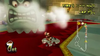 Mario Kart Wii Gameplay in Bowser's Castle (HD Dolphin Emulator)