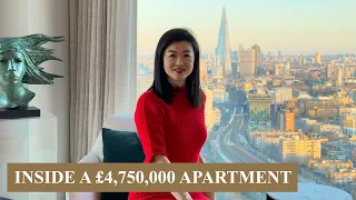 Inside a £4,750,000 luxury apartment in South Bank, London | Property Tour