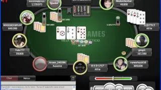 Two pairs AA 99 - 1 Million Race Mixed Omaha Hold'em  - Home Games