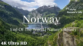 Norway Country Nature Beauty | Norway Midnight Sun | Norway 4k Video Ultra HD | Relaxing Music 2021