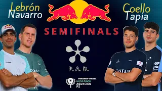 P2 ASUNCION PREMIER PADEL 2024 SEMIFINALES | LEBRÓN-NAVARRO VS COELLO-TAPIA