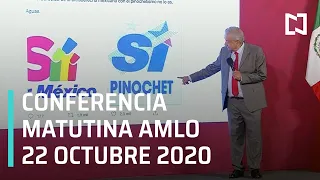 Conferencia matutina AMLO / 22 de octubre 2020