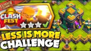 #ClashOfClans #CoC #lessismore Easily 3 Star the Less is More Challenge (Clash of Clans)