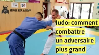 Tactique Judo: comment combattre un adversaire plus grand