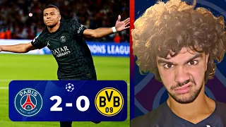 PSG 2-0 Dortmund • UEFA Champions League [INSTANT MATCH REACTION]