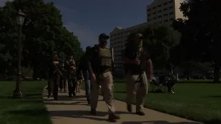 Rally for gun rights held outside Michigan Capitol