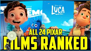 Every Pixar Film Ranked! w/ LUCA