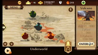 Shadow Fight 2 || Underworld All Tier 1 Bosses Full Gameplay [ Android / IOS Gameplay ]