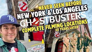 Ghostbusters Complete Filming Locations - New York To Los Angeles - 40 Years Later -  Then n Now