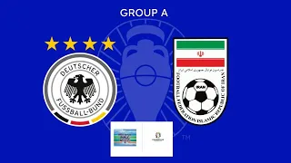 eFootball PES 2020 - 2024 FIFA World Cup - Group A - Germany vs Iran (PS4/PS5 Gameplay)