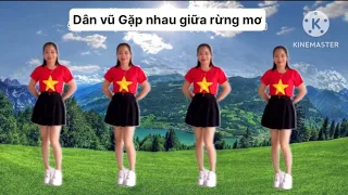 Gặp nhau giữa rừng mơ | Dân vũ cực lôi cuốn, đơn giản nhất và dễ tập nhất | Hang Moon TV