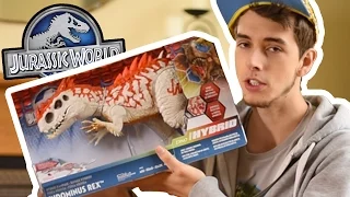 Indominus Rex HYBRID RAMPAGE SERIES - Hasbro Review and Unboxing