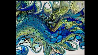 (1019) Swipe and Swirl Technique ~ Awesome ~ Paint Pouring