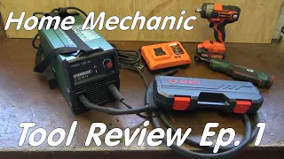 Home mechanic Tool review: VANPO torque wrench, PowerPlus Impact, Parkside welder, Parkside ratchet