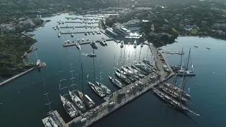 SIX SOUTHERN WIND YACHTSARE IN PORTO CERVO, READY TO BEGINTHE SOUTHERN WIND RENDEZVOUS AND TROPHY