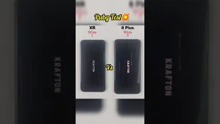 iPhone XR vs iPhone 8 Plus Pubg Test💥 Which one is faster???#shorts #pubgtest