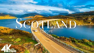 FLYING OVER SCOTLAND 4K UHD - Relaxing Music Along With Beautiful Nature Videos4K Video Ultra HD