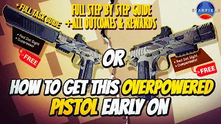 Starfield - How to get this Suppressed pistol early on - Full Guide + All outcomes