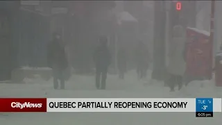 Quebec partially reopening economy