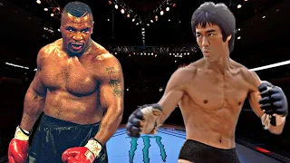 BRUCE LEE VS MIKE TYSON 😱🥶*LEGENDARY WAR* (EA SPORTS UFC 4) UFC KNOCKOUTS | BRUCE LEE FIGHT | WBC