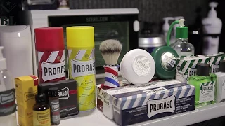 Обзор косметики для барбершопа "PRORASO"