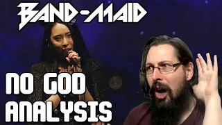 Band Maid NO GOD Reaction Live Video Guitar Teacher Analyses/Reacts To