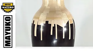 CITY SILLUETTE, woodturning