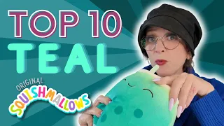 Top 10 Teal 👗 Squishmallows in my Collection