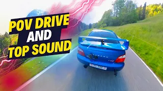 Subaru WRX STI 8 (2004) 2.0L | POV Drive & Top sound quality