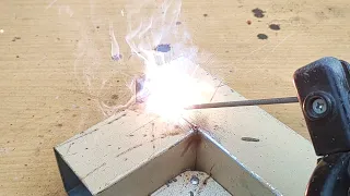 Secret techniques for the basic science of welding thin square pipes for beginners