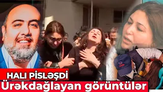 Dilarə Əliyeva vida mərasimində fəryad etdi. Ürəkdağlayan görüntülər "Ay Oqtay, kaş mən ölərdim”