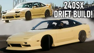 GTA 5: Adam LZ's Nissan 240SX REPLICA & DRIFT BUILD!